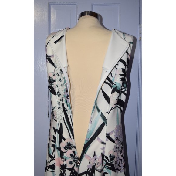 NWT Tommy Hilfiger Sleeveless Floral Dress size 12 - Picture 5 of 9
